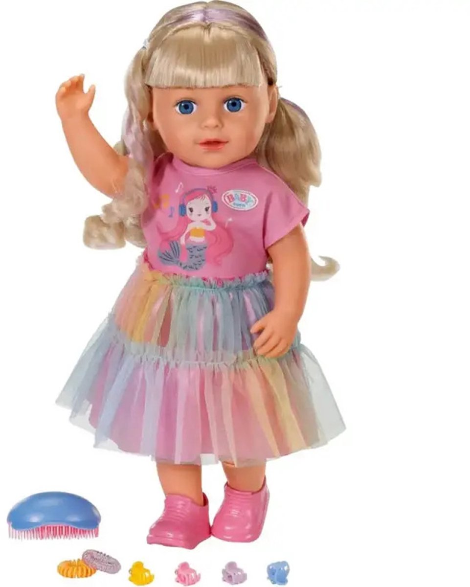 Bébé né sœur style de jeu Carla - 43cm