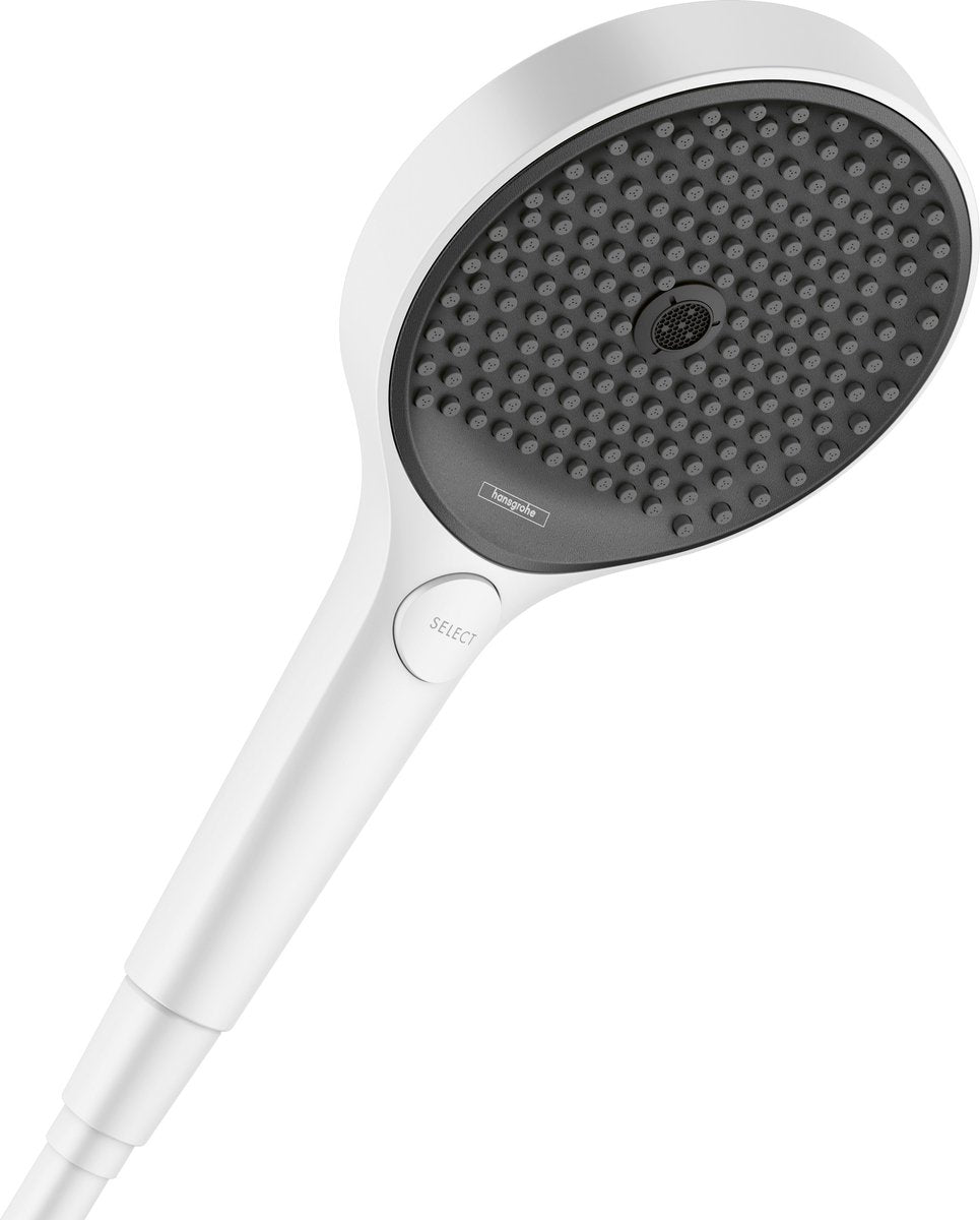 Hansgrohe rainfinity hand shower 130 3jet matt white