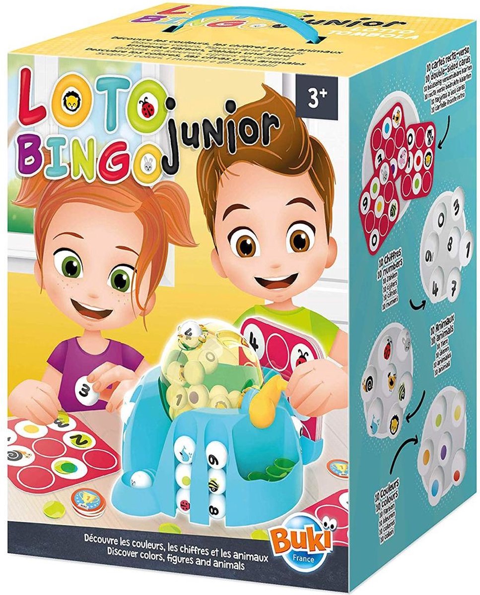 Buki france buki - loto bingo junior - jeu éducatif