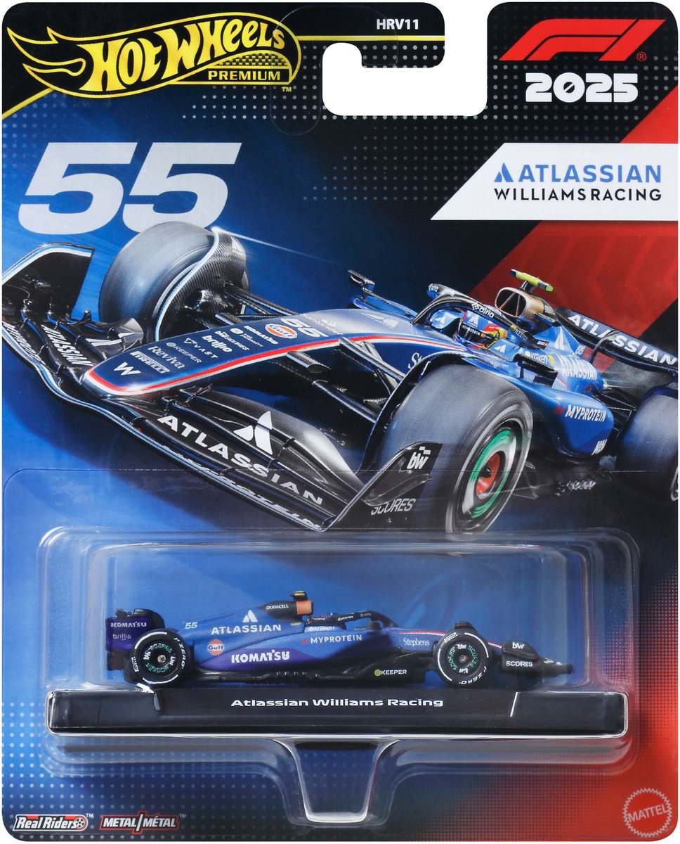 Équipe Williams de Formule 1 Premium Hot Wheels - Carlos Sainz