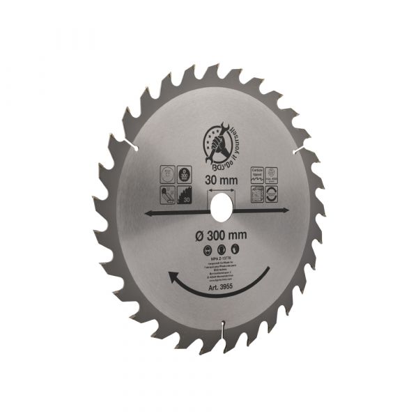 Blade scie 300 mm., 30 dents