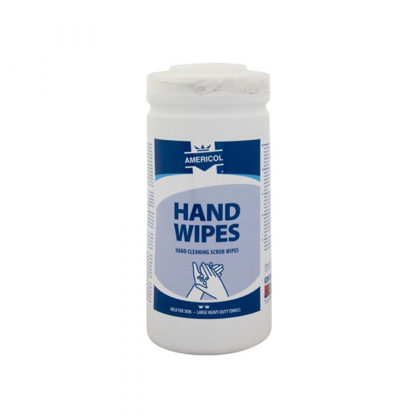 Lingettes nettoyantes pour les mains