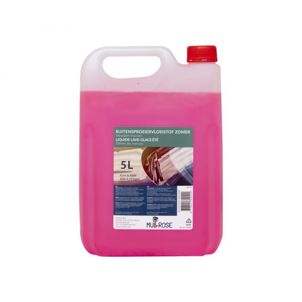 Fenêtre propre rose 5 lt. Été