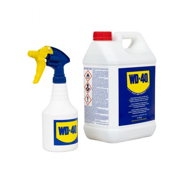 WD40 5 avec bouteille de pulvérisation de 5 litres