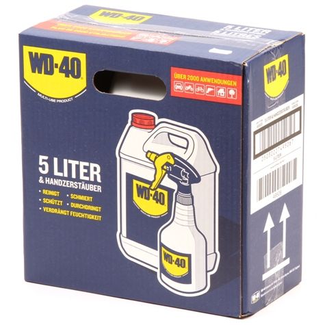 WD40 5 avec bouteille de pulvérisation de 5 litres