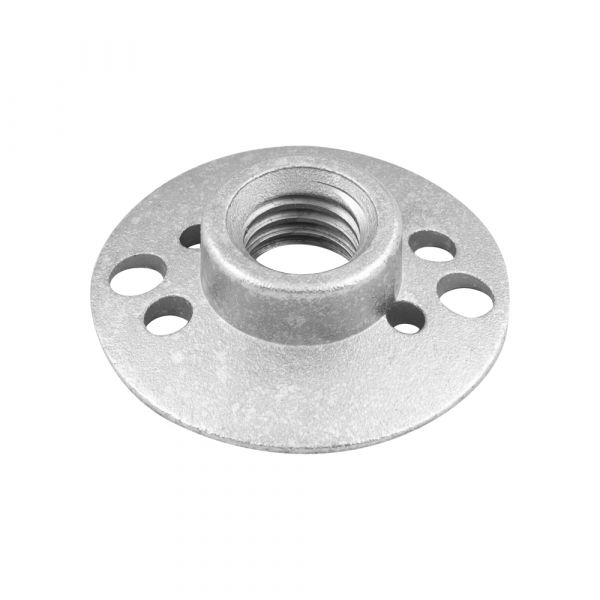Wolfcraft - écrou à bride pour meuleuse d'angle m14 - écrou de serrage - bride de serrage - 2456000