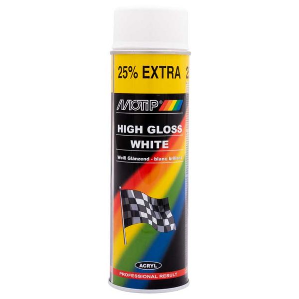 Shine blanche, bus 500 ml. Motip