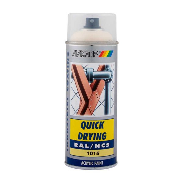 Motip industriel ral1015 400 ml.