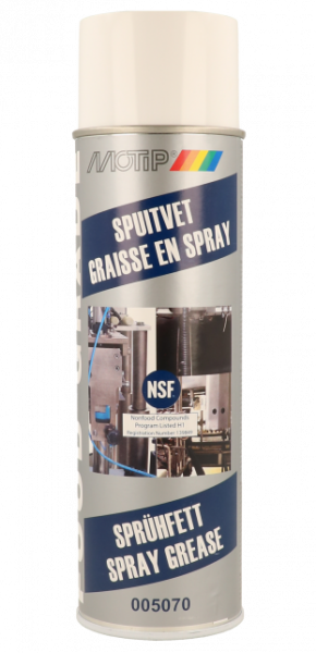 Graisse en spray de qualité alimentaire