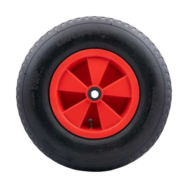 Pneu pneumatique pour roue de brouette de kart 4.00x8