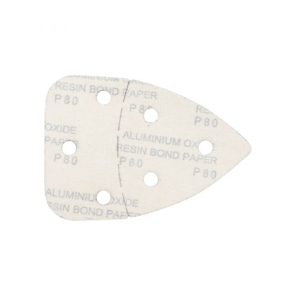 Feuille abrasive 6 parties 98x139mm k80