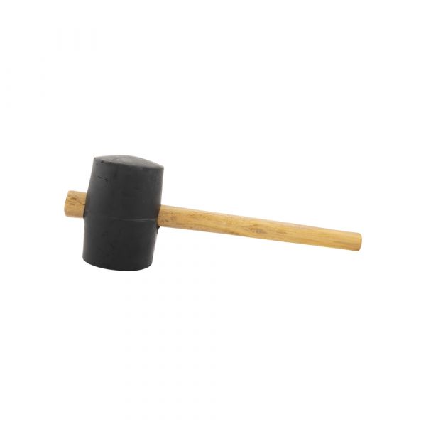 Marteau en caoutchouc, 1250 grammes, ronde