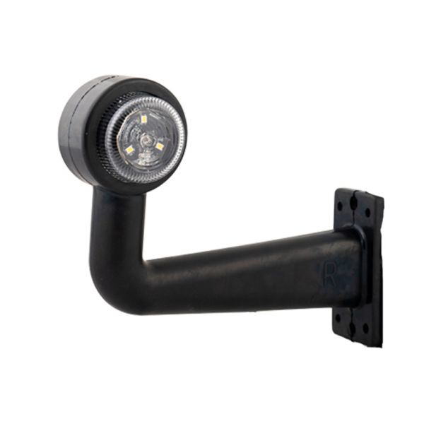 Trailergear largeur lampe suspension coudée 12-24v LED droite