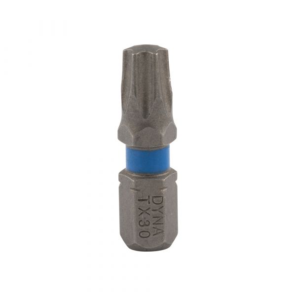 Embout à vis 25 mm tx-30 bleu 10x