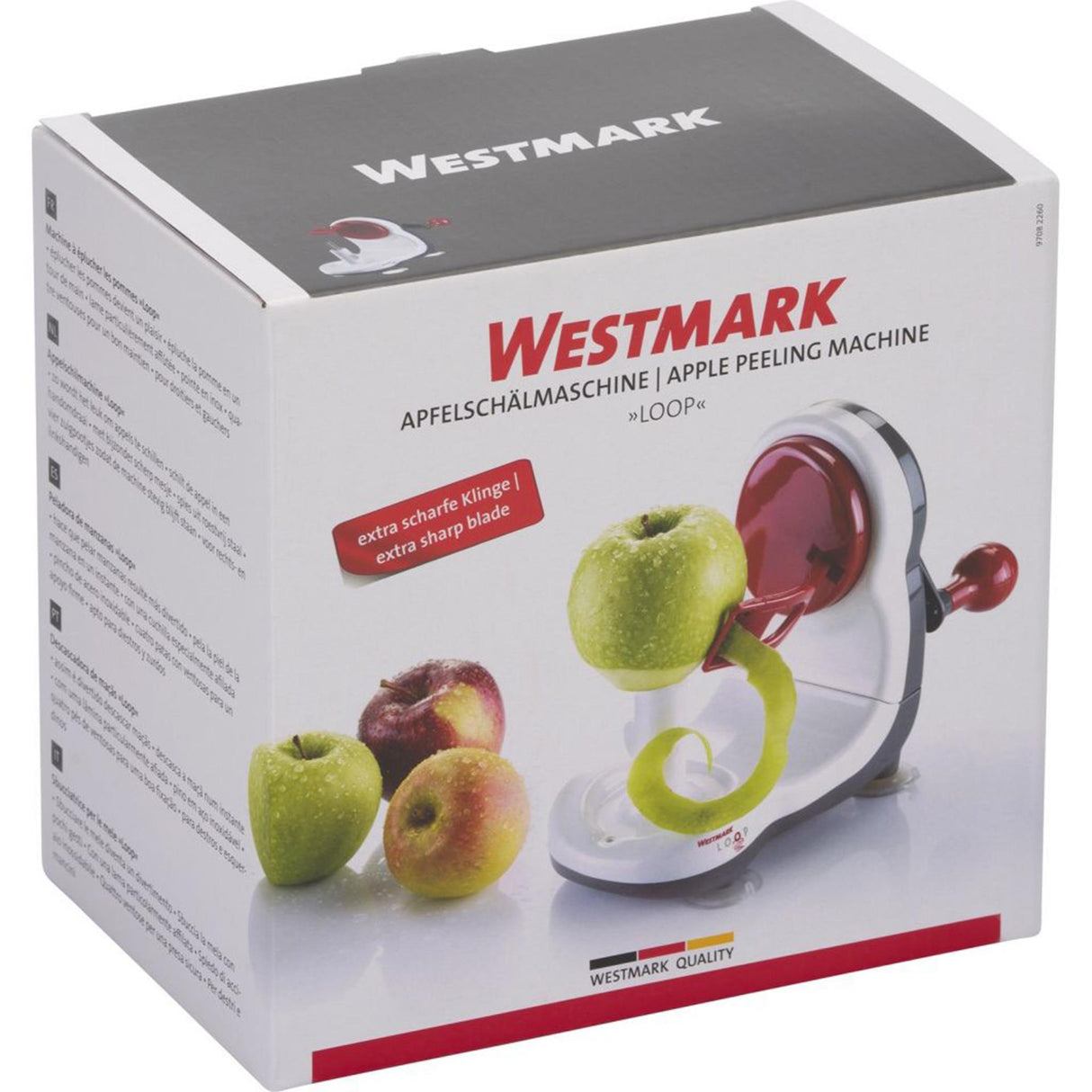 Westmark Machine à éplucher les pommes Westmark