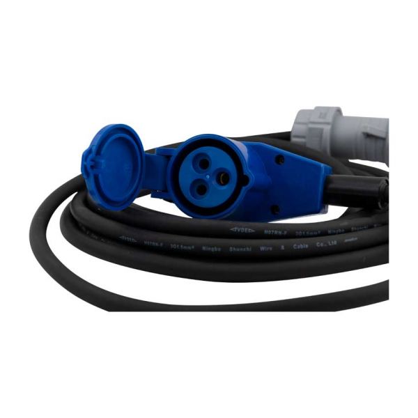 Câble d'extension CEE 5 m. Avec Duostekker
