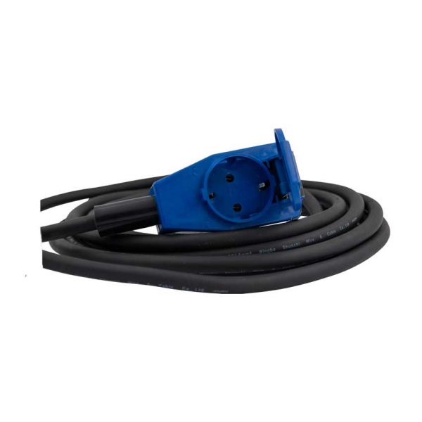 Câble d'extension CEE 5 m. Avec Duostekker