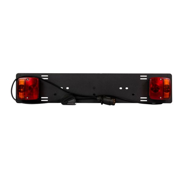 Barre lumineuse noire 0,75 m.7 broches