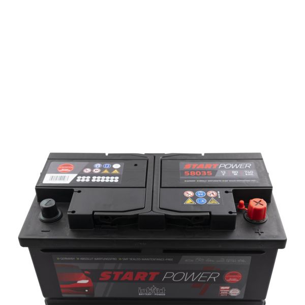 Batterie 12v 80ah démarrage int.