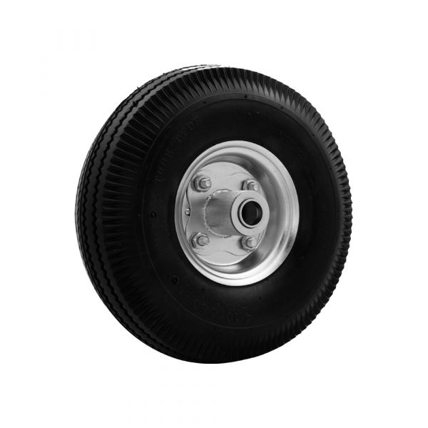 Wheel pneumatic tire 4.10x3.50 axle hole 20 mm.