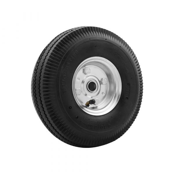 Wheel pneumatic tire 4.10x3.50 axle hole 20 mm.