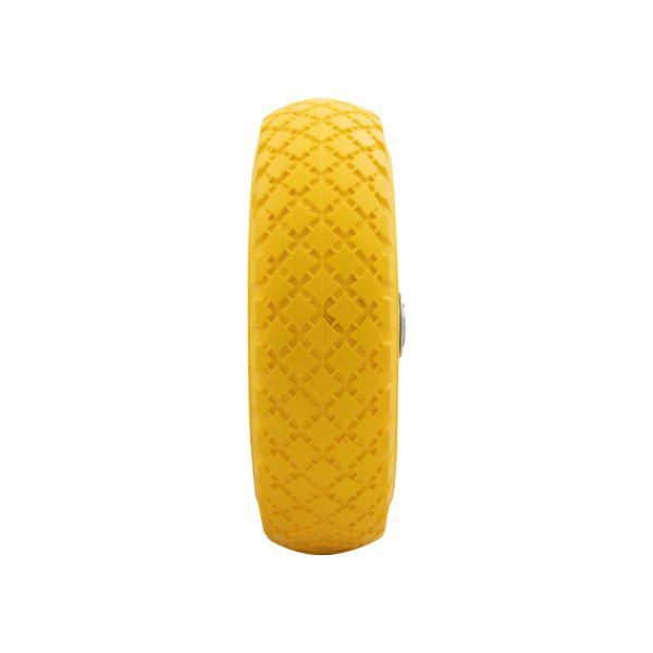 Roue anti-crevaison 3.00x4 trou d'axe 20 mm.