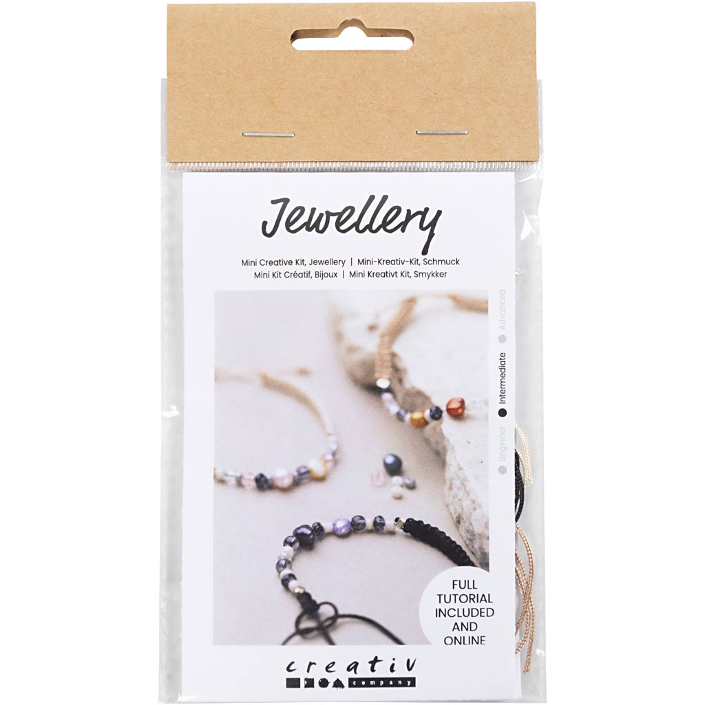Creativ Company Mini Bracelet de bijoux HobbySet avec fermeture