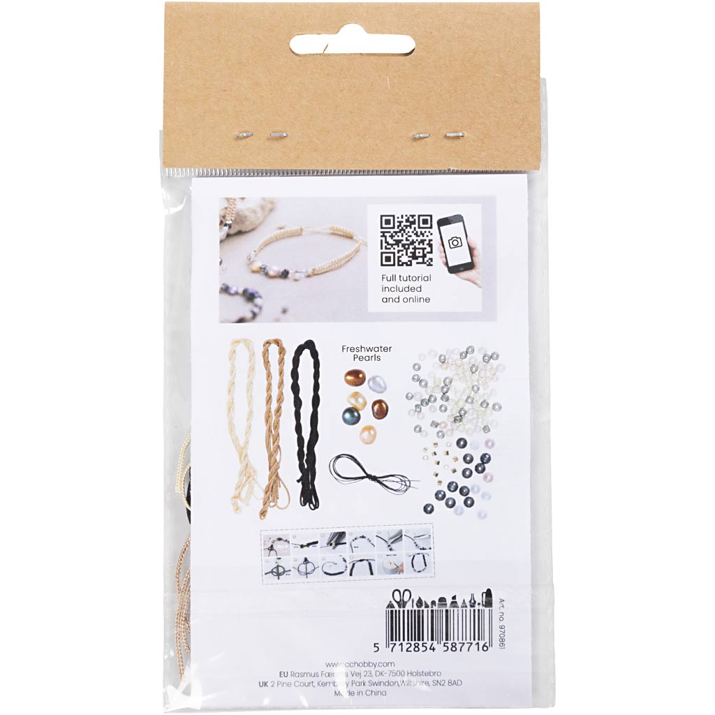 Creativ Company Mini Bracelet de bijoux HobbySet avec fermeture