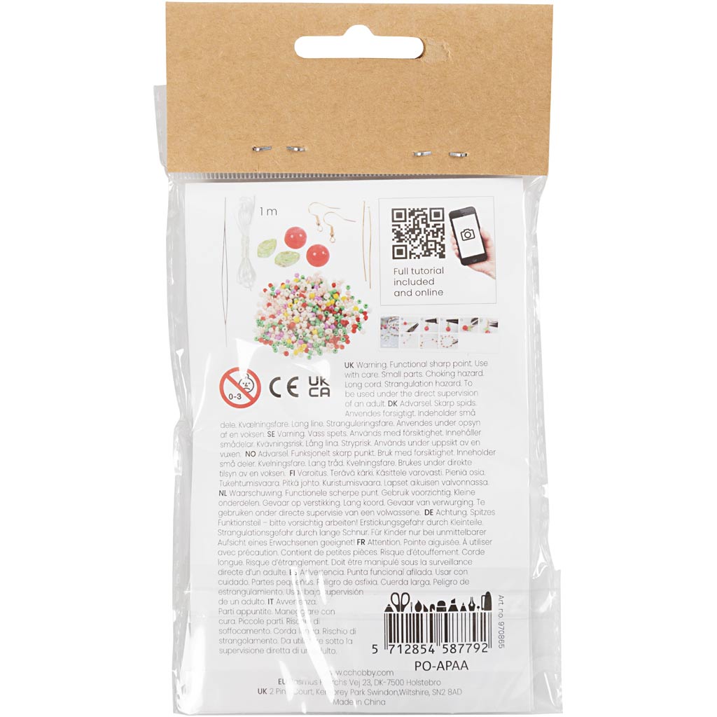 Creativ Company mini bracelet et boucle d'oreille Hobbyset