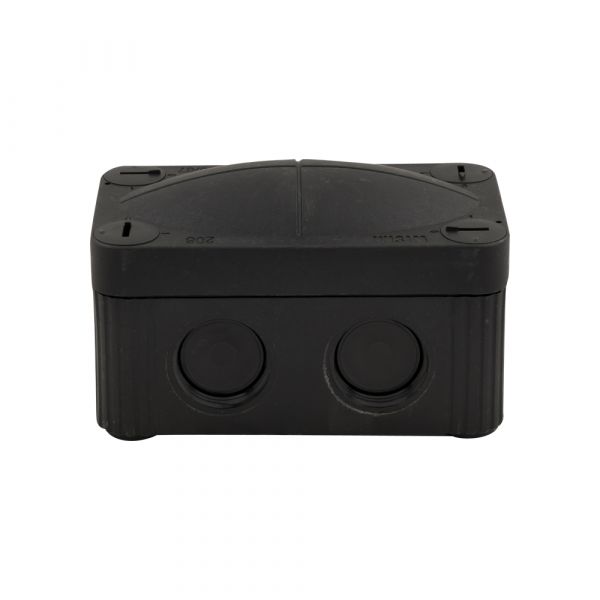 Boîte à câbles noire combi 85x49x51