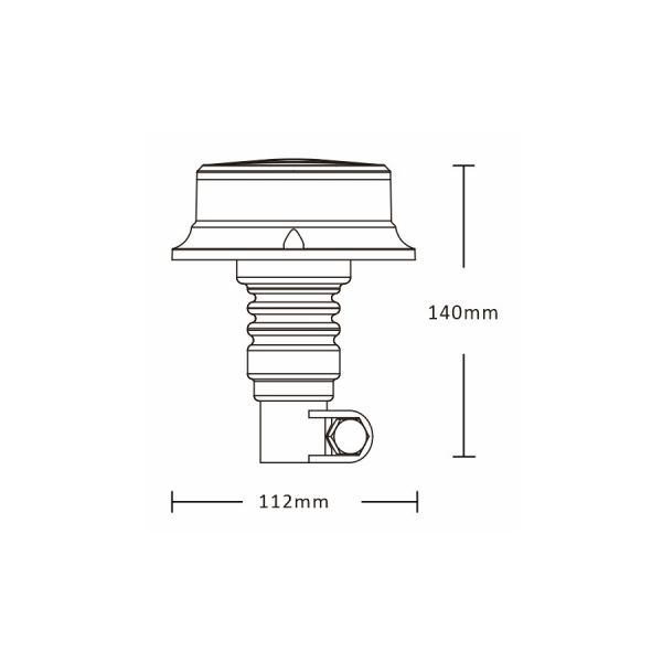 Gyrophare Pic LED 12-24v o pro