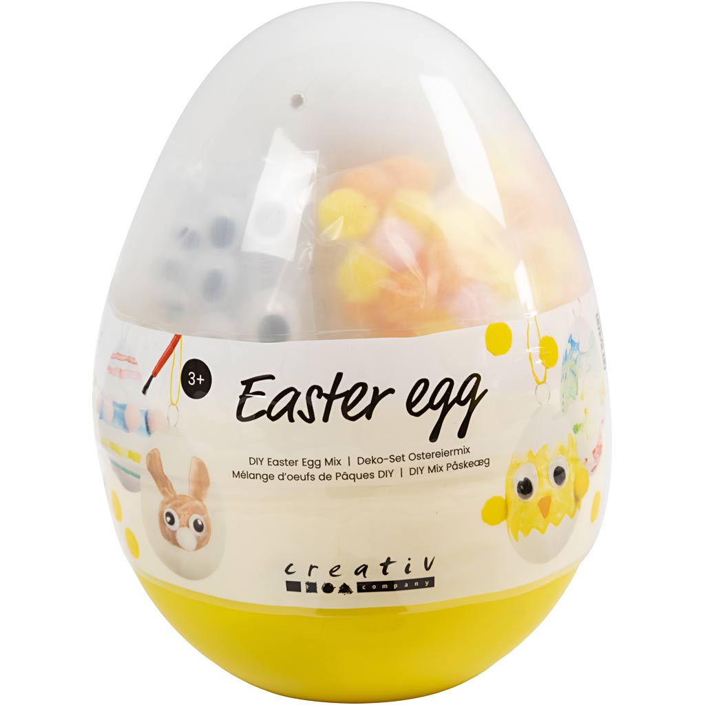 Entreprise créative https : www.ccobby.nl creative-box-Easter-egg-h-14-cm-d-11-cm-1-piece