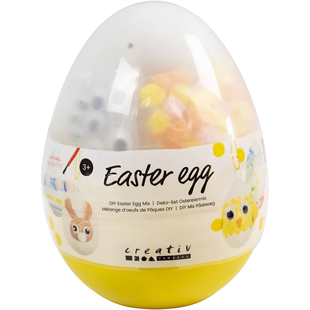 Entreprise créative https : www.ccobby.nl creative-box-Easter-egg-h-14-cm-d-11-cm-1-piece