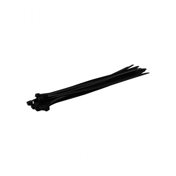Topgear tieribs 300x8, 100 pièces noir