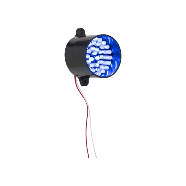 Lampe LED grande bleue