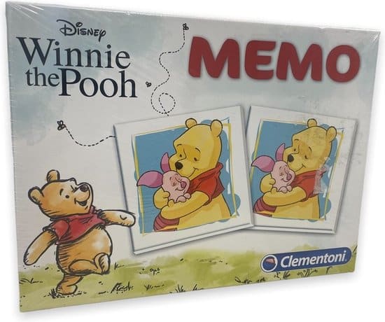 Clementoni Winnie l'ourson jeu de mémo