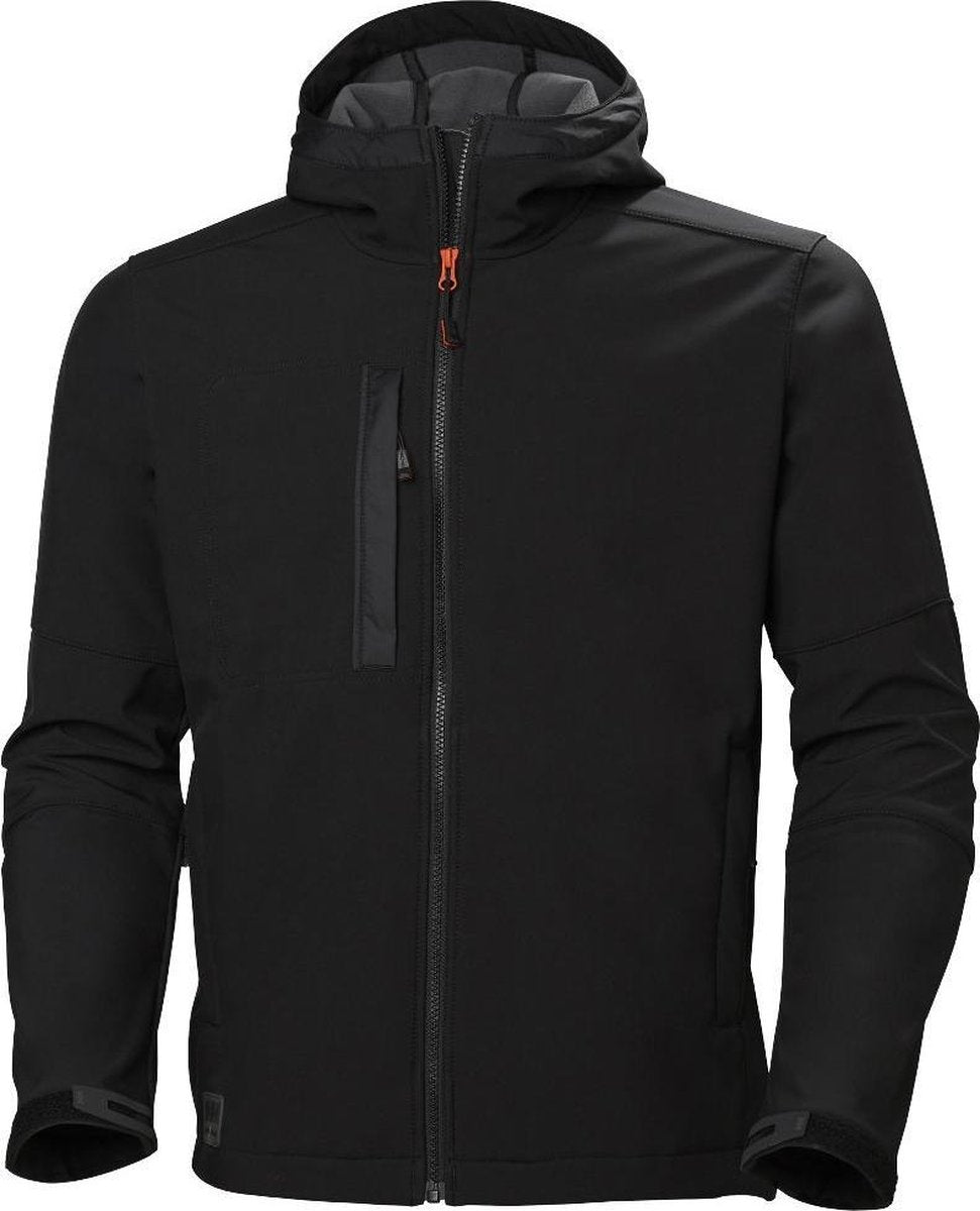 Helly Hansen Kensington Softshell à capuche 74230 - homme - noir - m