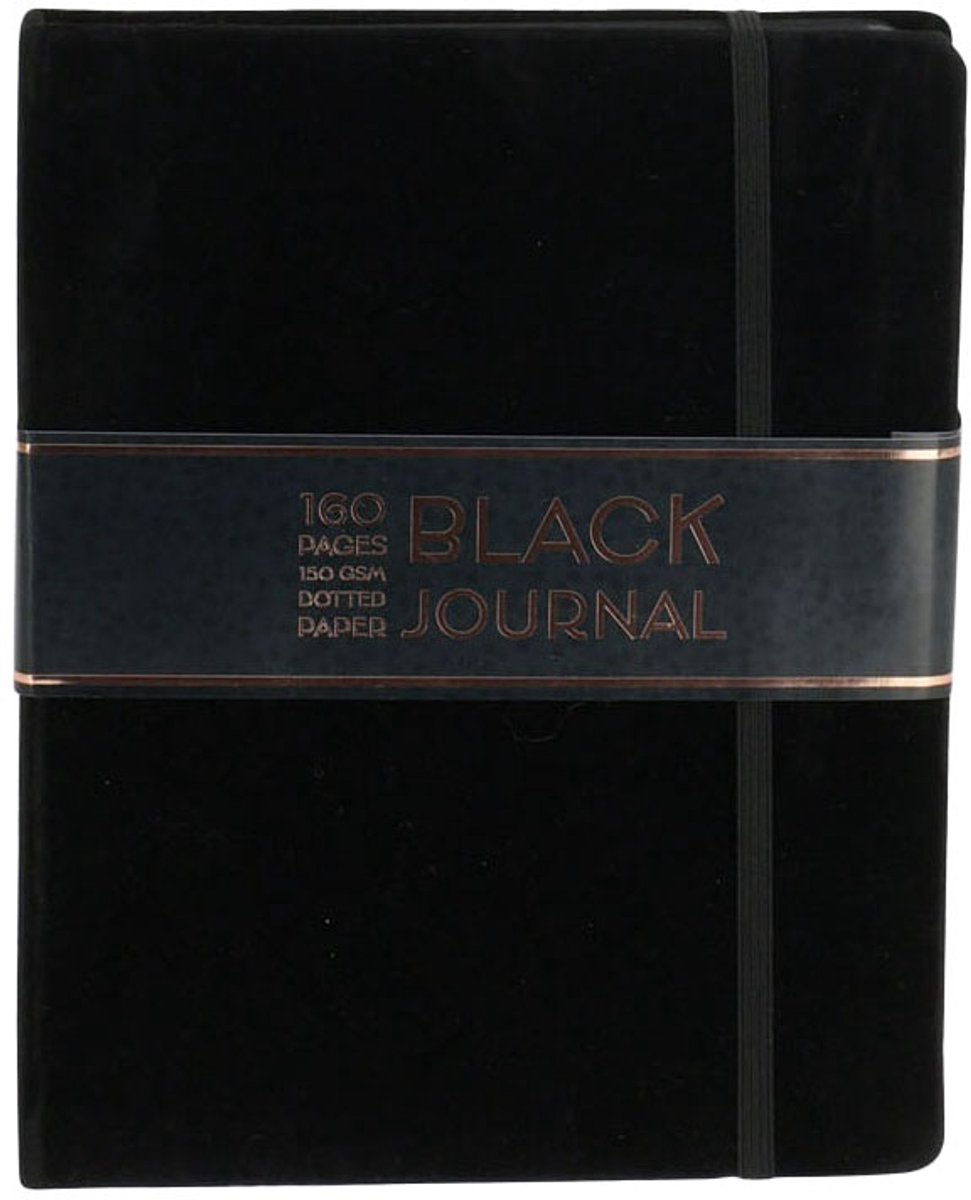 Bullet journal noir, 17x22cm