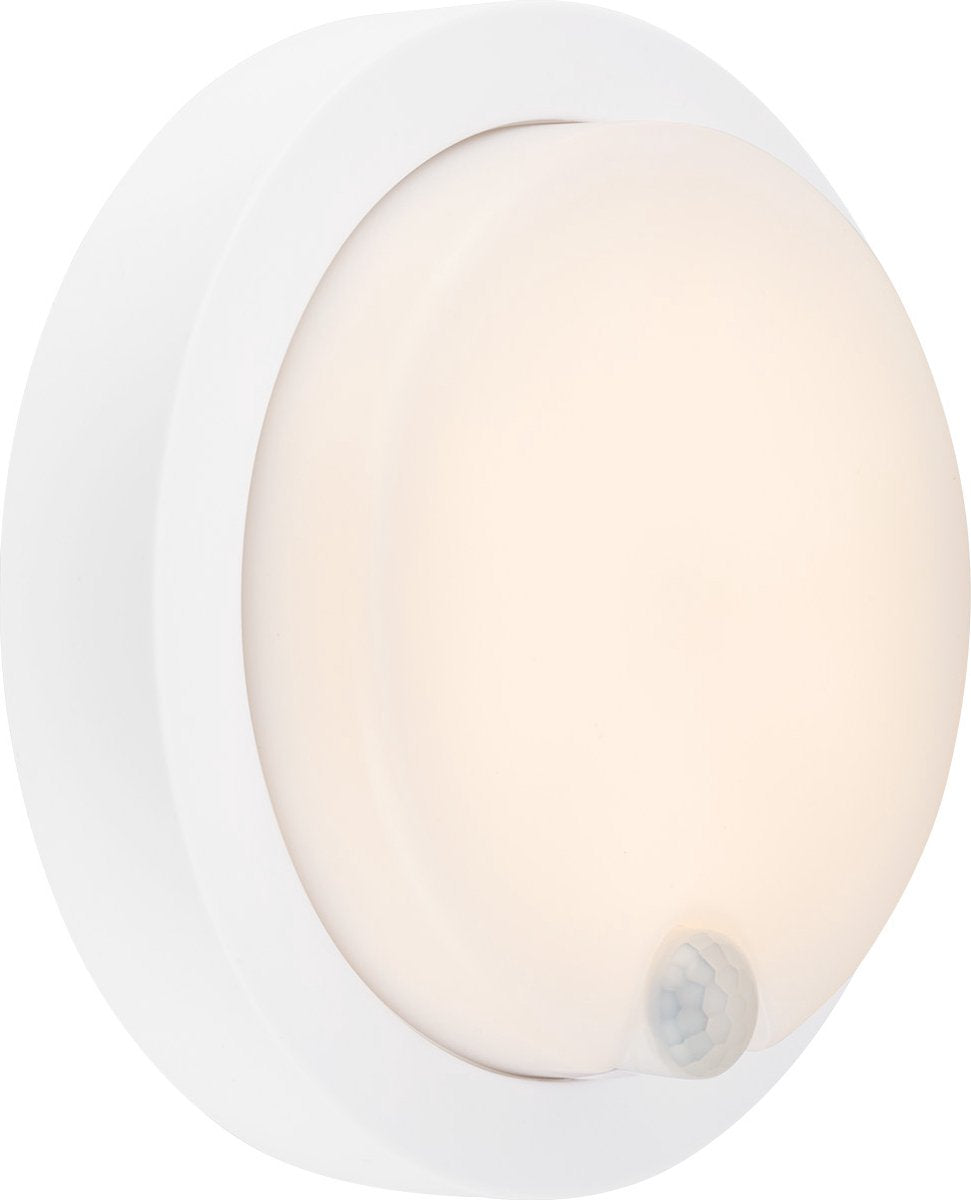 Briloner pula - applique rechargeable - éclairage extérieur - lampe d'extérieur avec détecteur de mouvement - avec batterie - USB-C - 4W - blanc