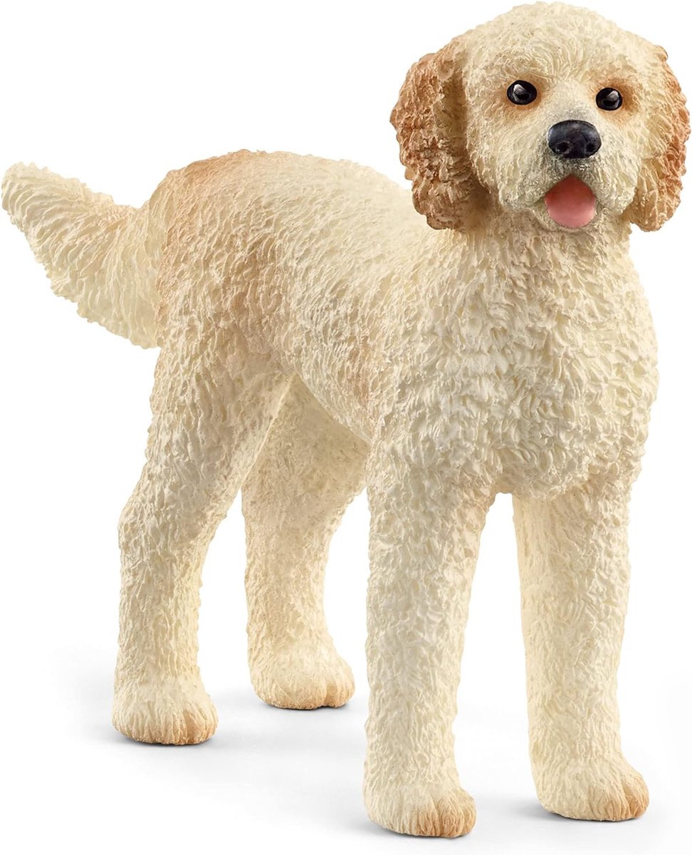 Schleich Farm World - Chien Goldendoodle - Figurine de jeu - Jouets pour enfants pour garçons et filles - 3 à 8 ans - 13939