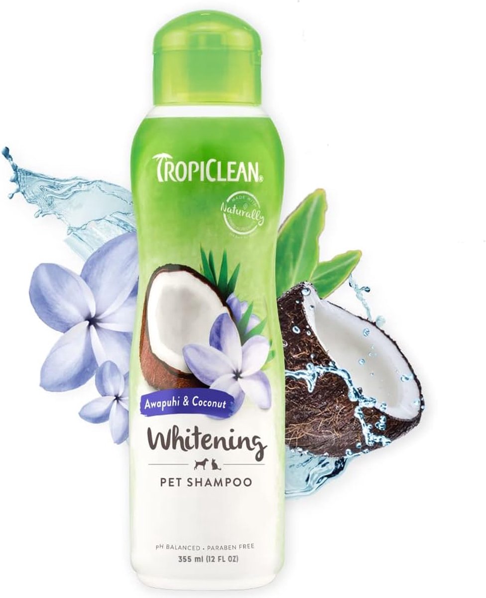 Tropiclean awapuhi et noix de coco - shampoing pour chien - 355ml