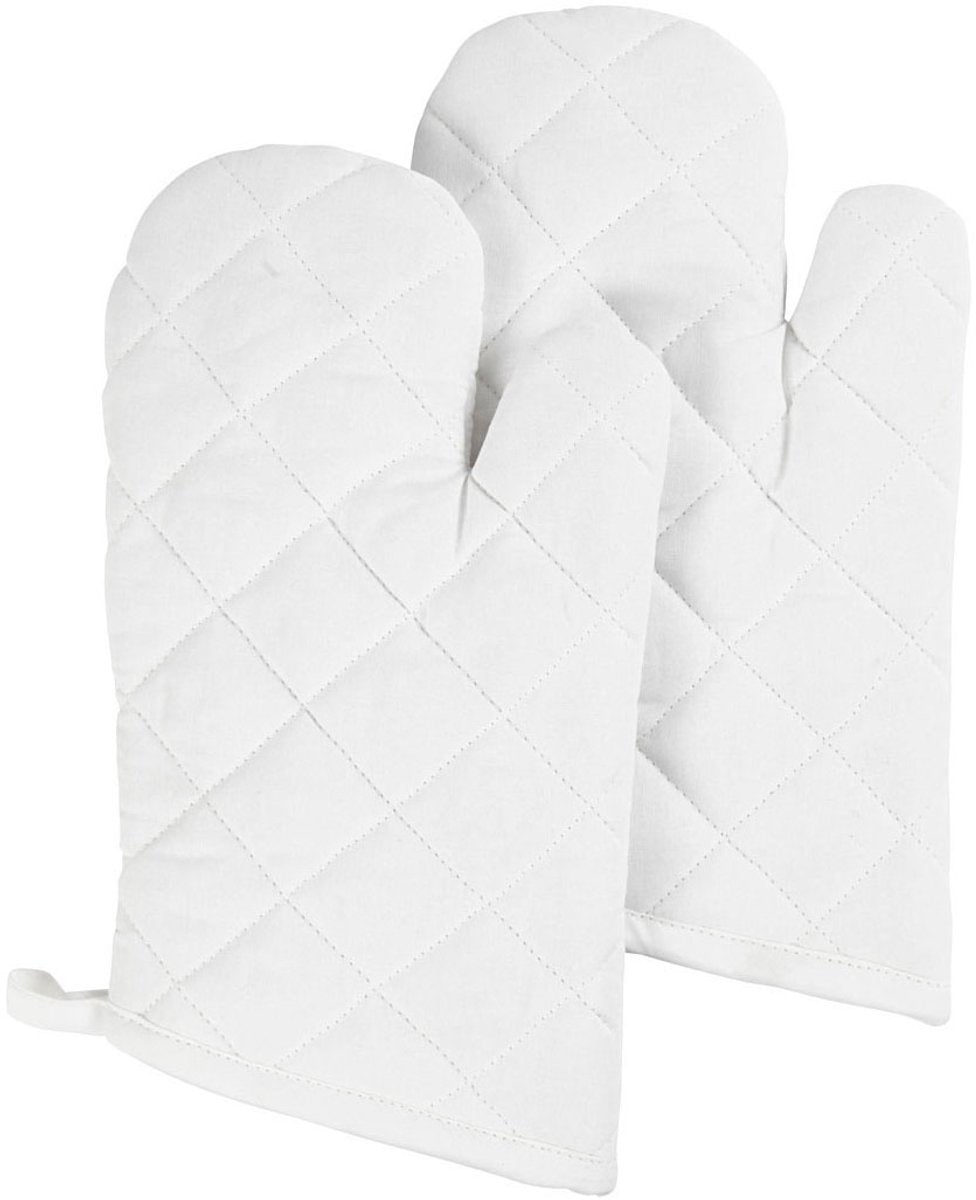Société créative https: www.ccobby.nl gant de cuisine-taille-18x28-cm-145-gr-blanc-2-pièces-1-boîte