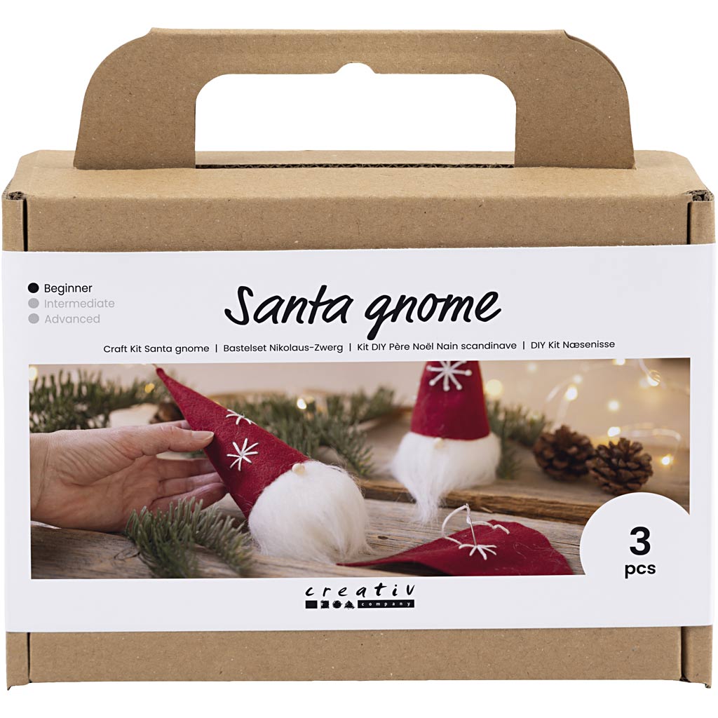 Creativ company hobby set Nain de Noël, 1 boîte