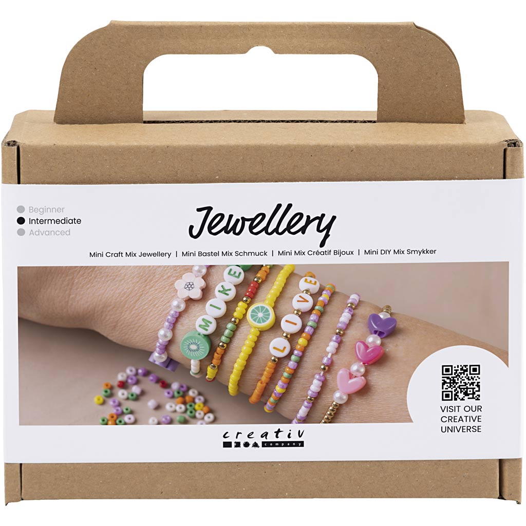 Creativ Company Mini Creative Box Bijoux Bracelets fait
