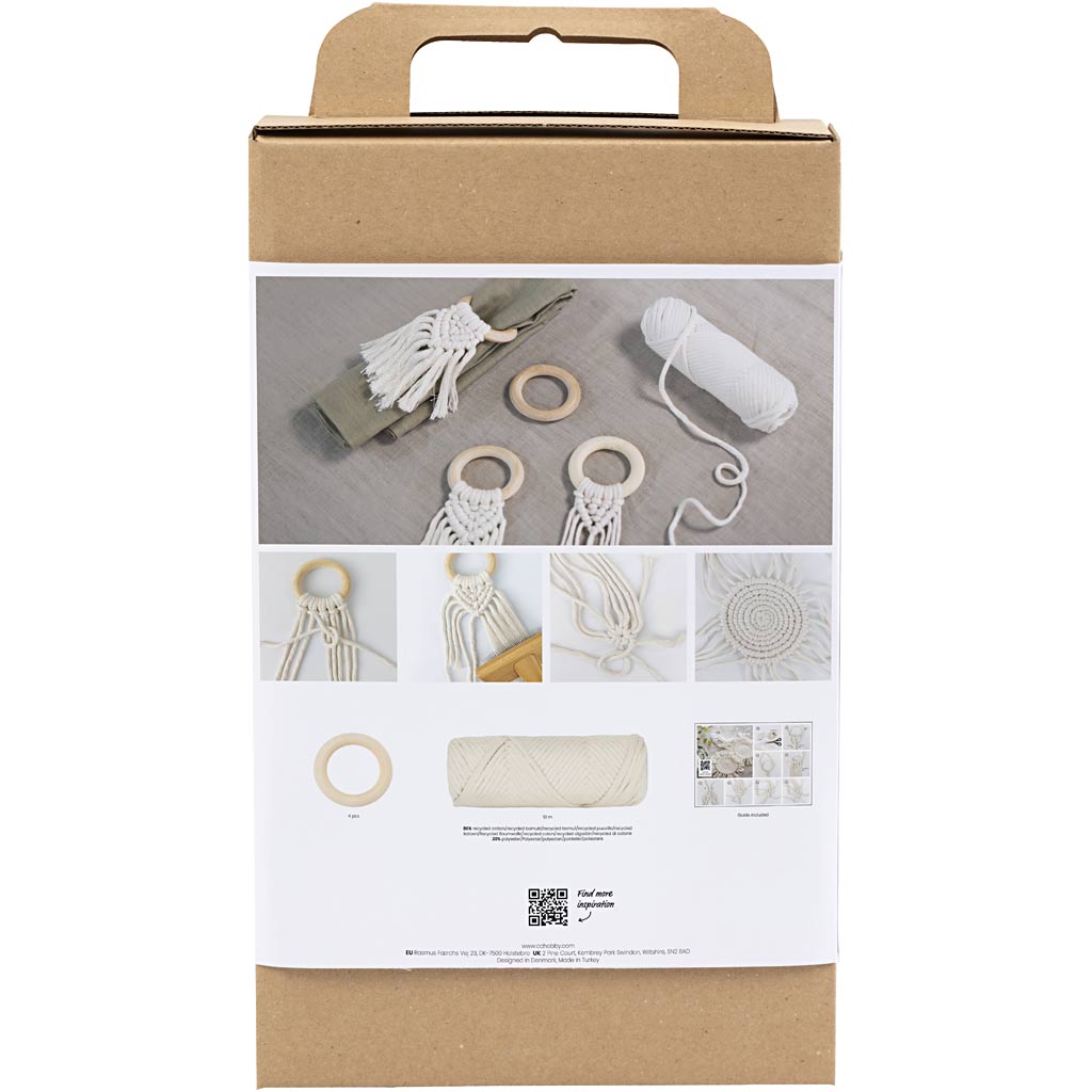 Https : www.ccobby.nl hobbyset-macrame-table-decoration-off-white-1-box