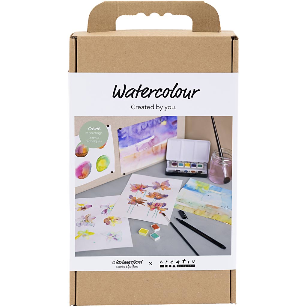Creativ company hobby set aquarelle, 1 boîte