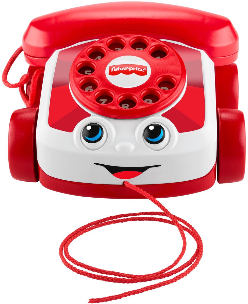 Fisher price 80ème téléphone rouge