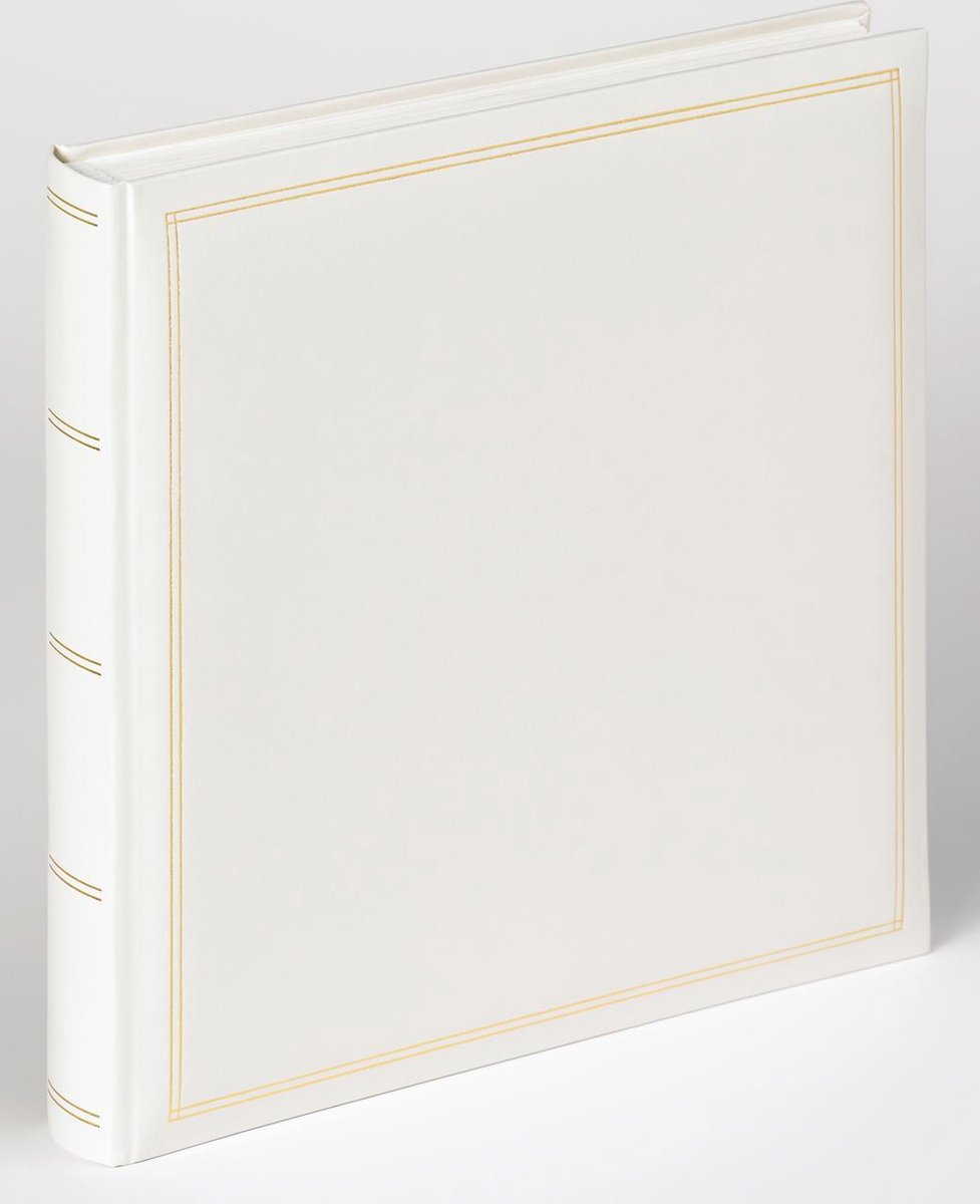 Walther fa-260-w monza - album classique - taille 34 x 33 cm - blanc