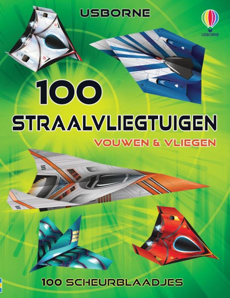 100 avions à réaction pliants et volants
