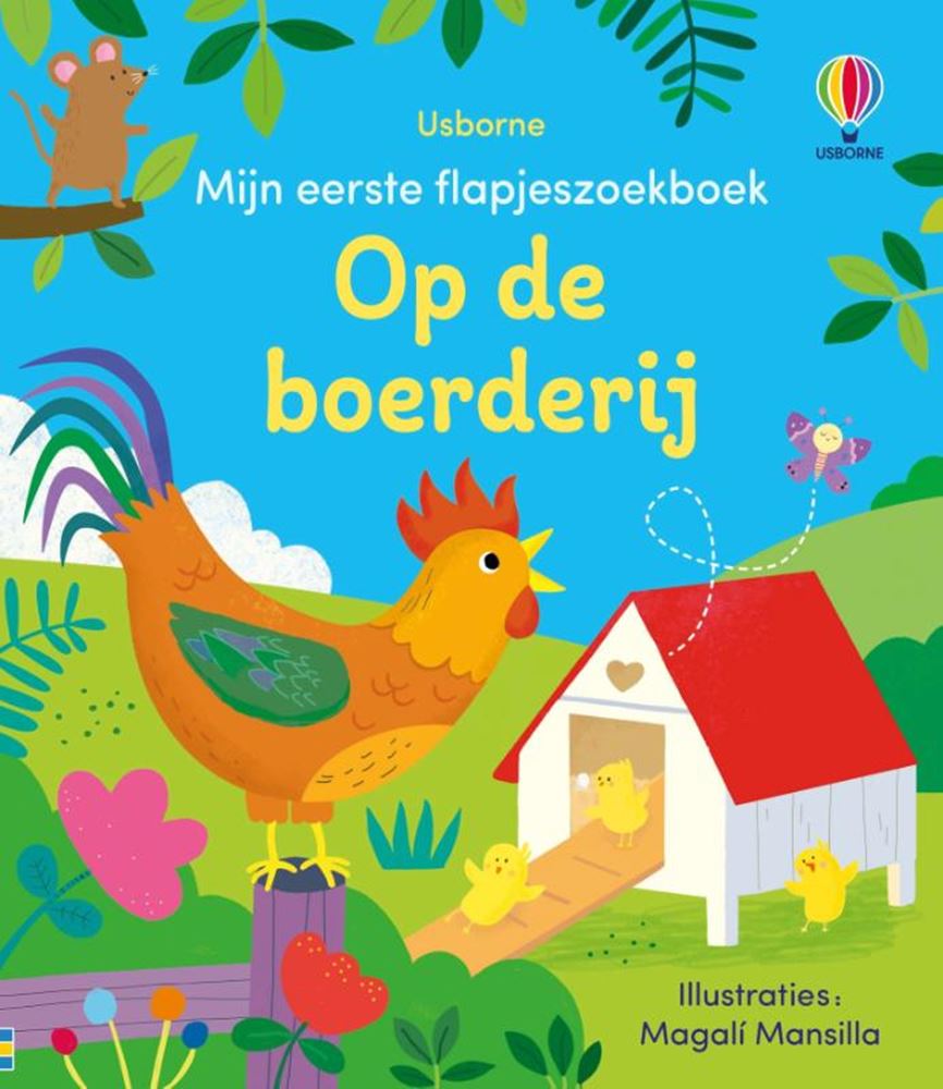 Usborne mon premier carnet de recherche à rabat : la ferme